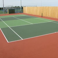 Tennis Court Colour Spraying 1