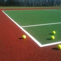 Tennis Court Colour Spraying 3