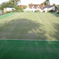 Tennis Court Colour Spraying 12