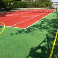 Repainting Tennis Courts Surfaces 0