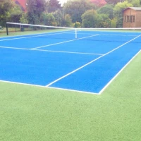 Repairing Tennis Court Surfacing 9